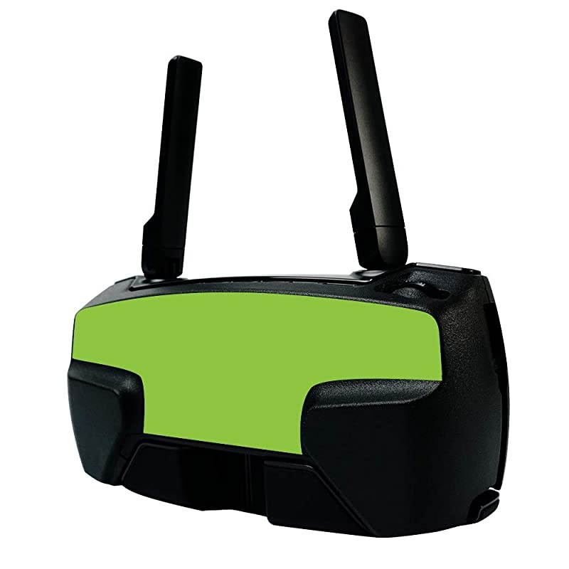 Skin for DJI Mavic Mini Portable Drone Quadcopter Solid Lime Green | Protective Durable and Unique Vinyl Decal wrap Cover | Easy to Apply Remove and Change Styles | Made in The USA