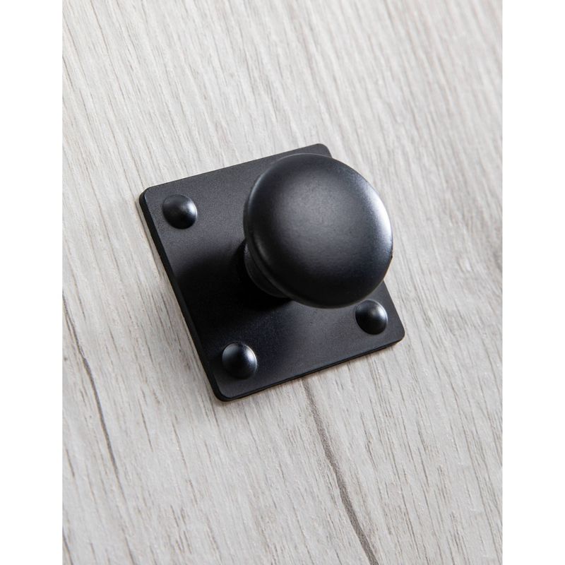 Rosemark 3 Door Media Credenza TV Stand for TVs up to 66" Gray - Treasure Trove Accents