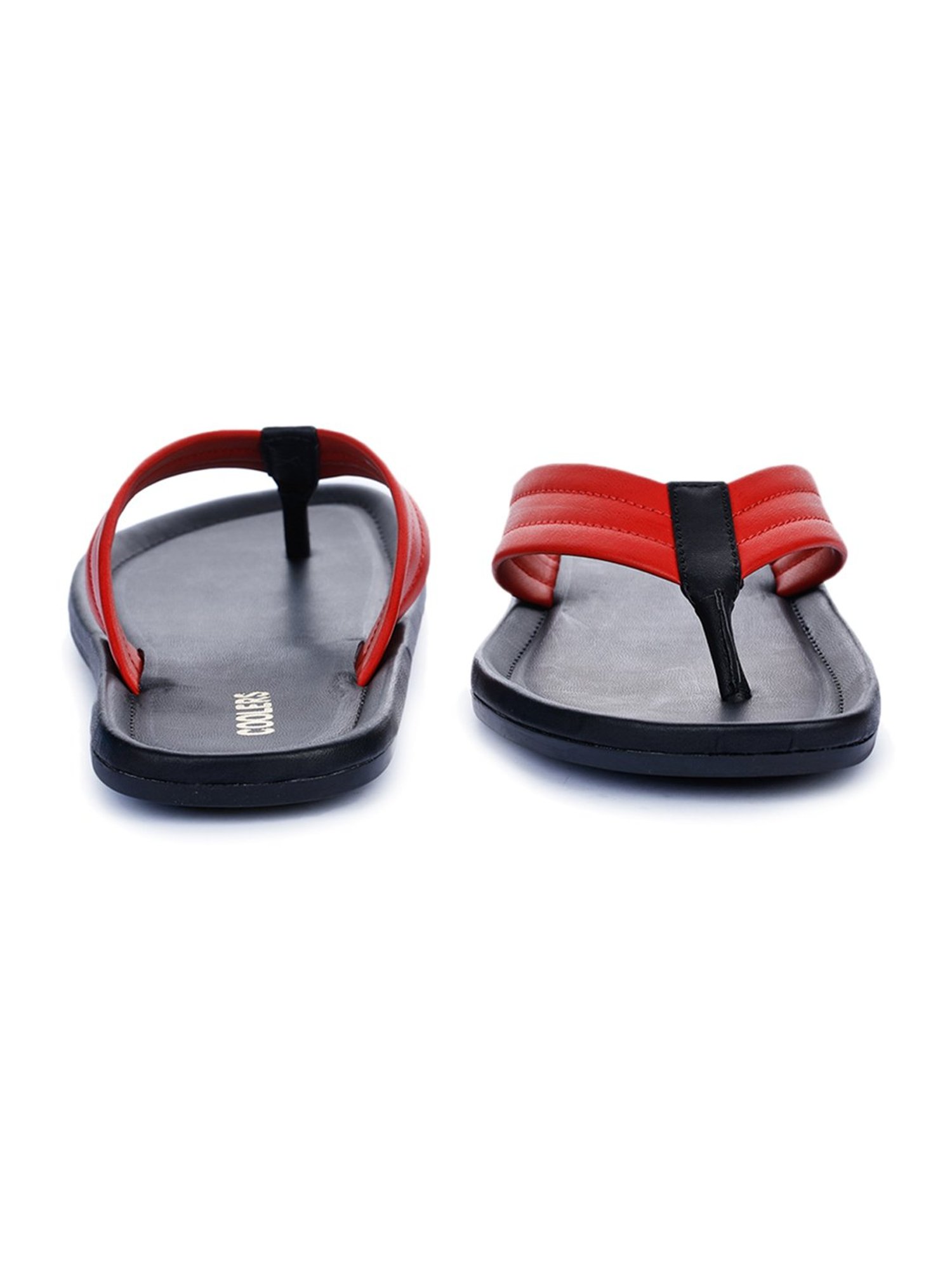 Coolers by Liberty Men's Red & Black Flip Flops
