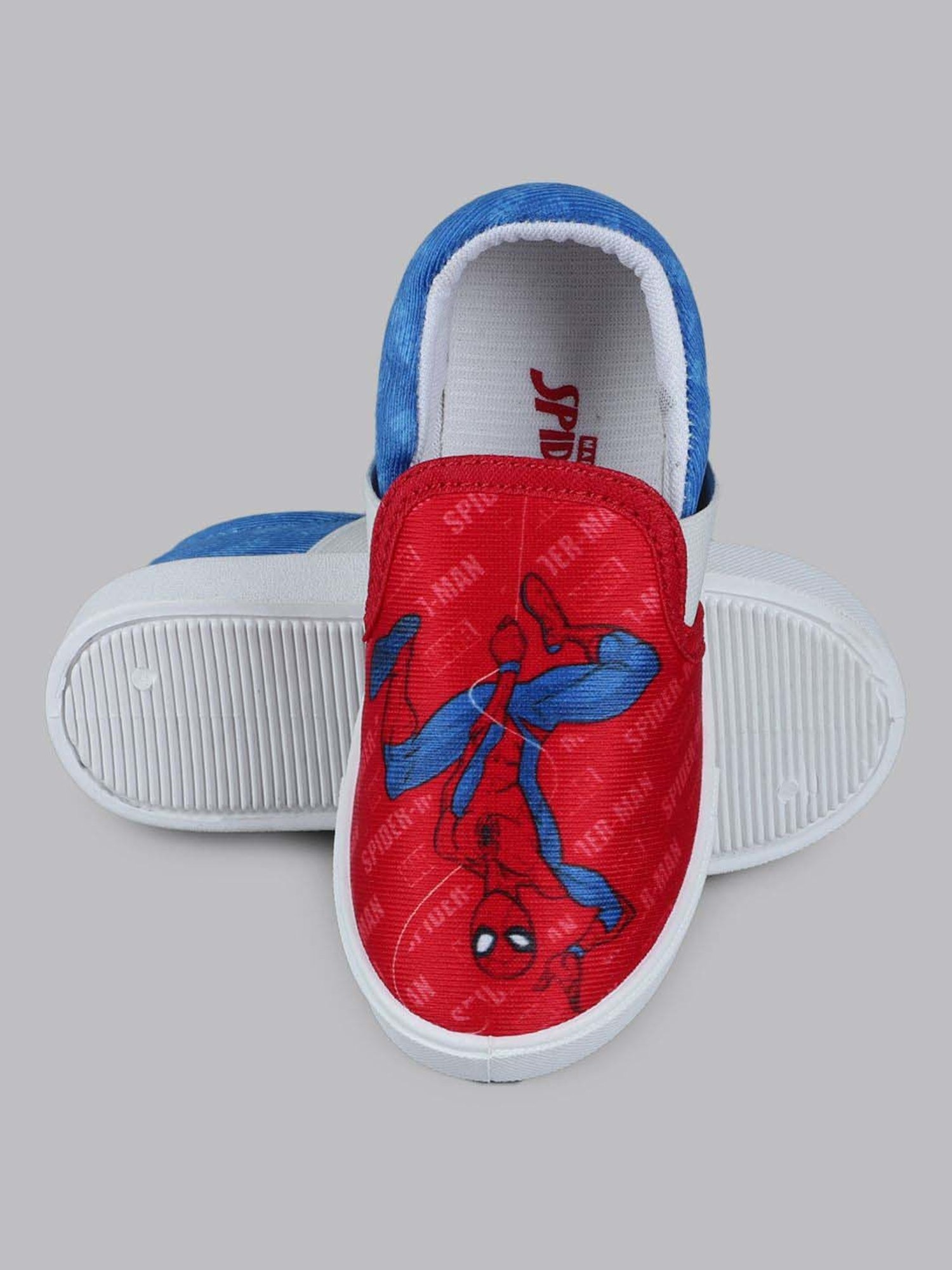 Kidsville Boys Red & Blue Casual Wear Shoe