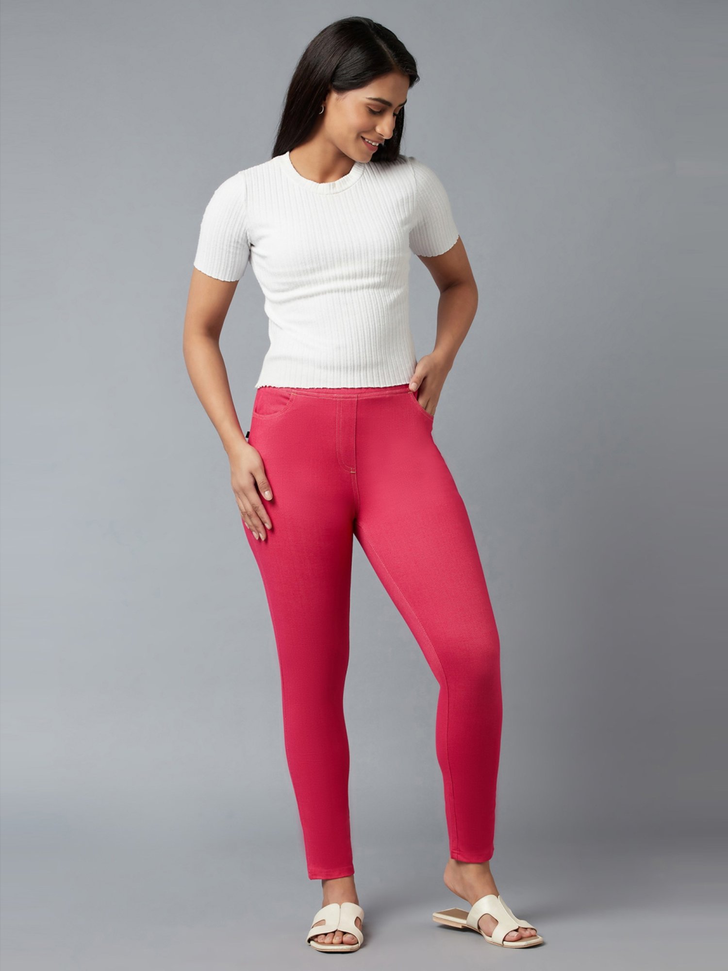 Elleven from Aurelia Pink Jeggings