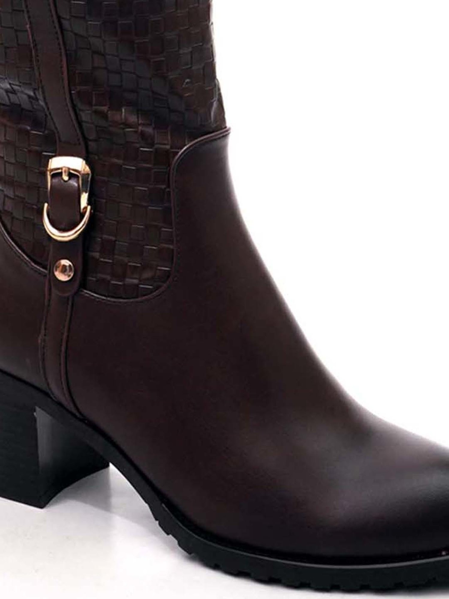 Ronnie Grey Women's Coffee Casual Booties