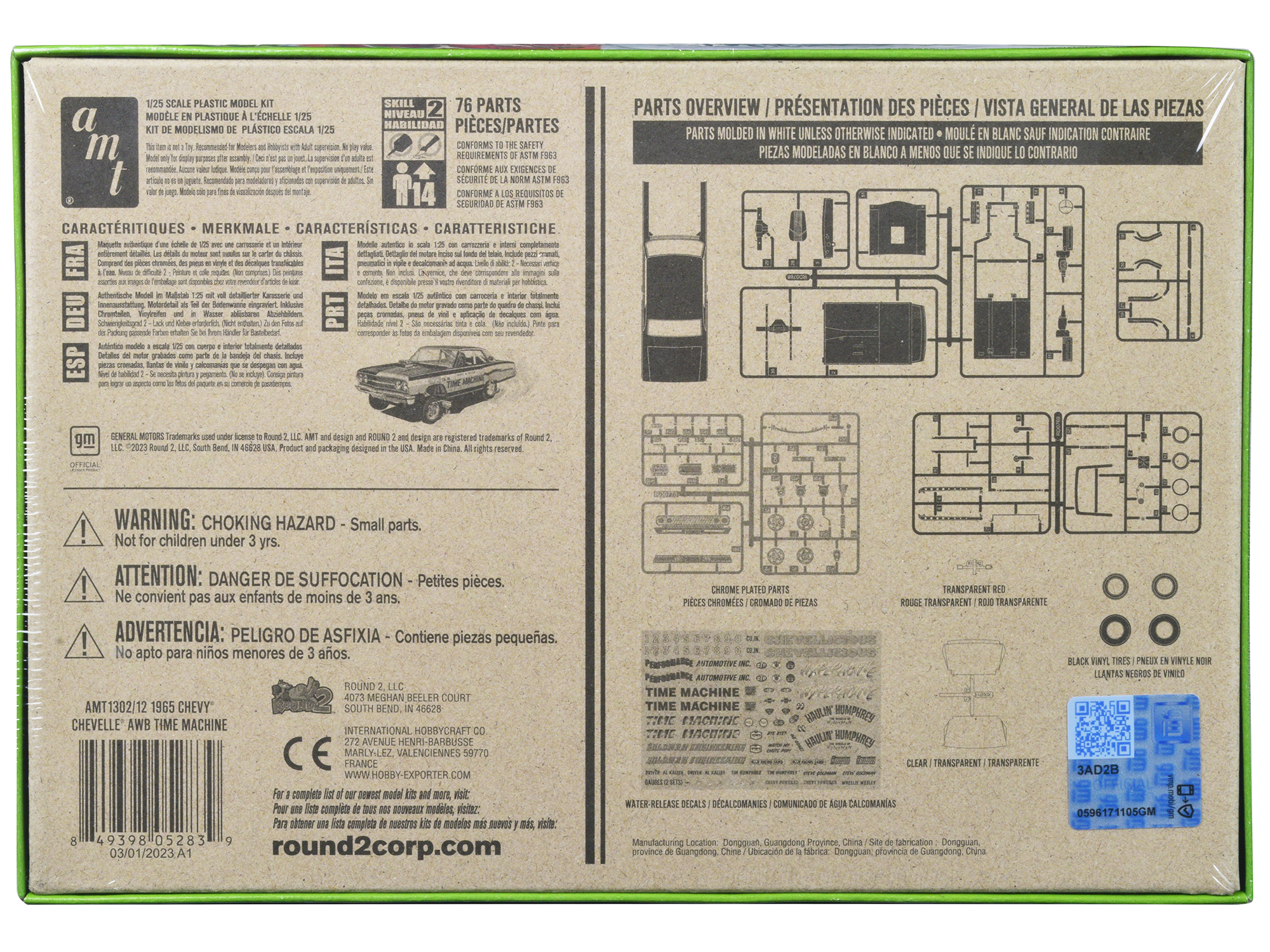 Level 4 Model Kit 1978 Chevrolet Bison Truck Tractor 1/32 Scale Model by Revell