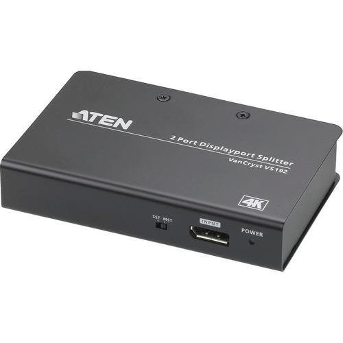 Aten VS192 2-Port 4K Displayport Splitter With Mst/Sst