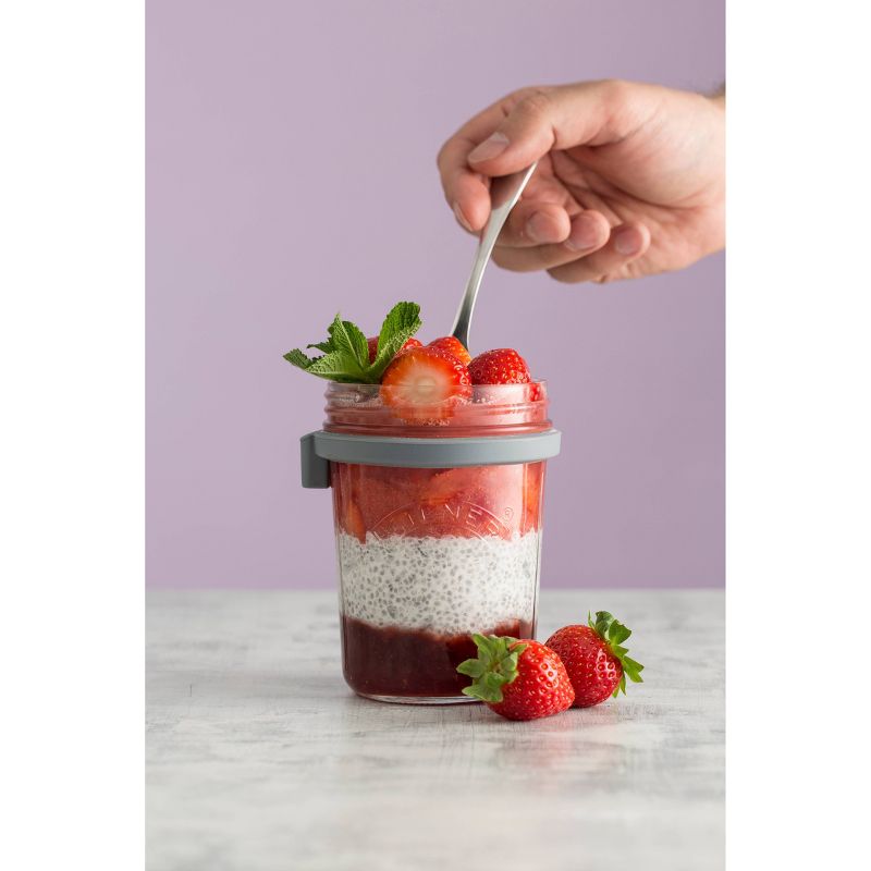 Masontops Pickle Pipe and Pickle Pebble Mason Jar Fermentation Kit - Wide