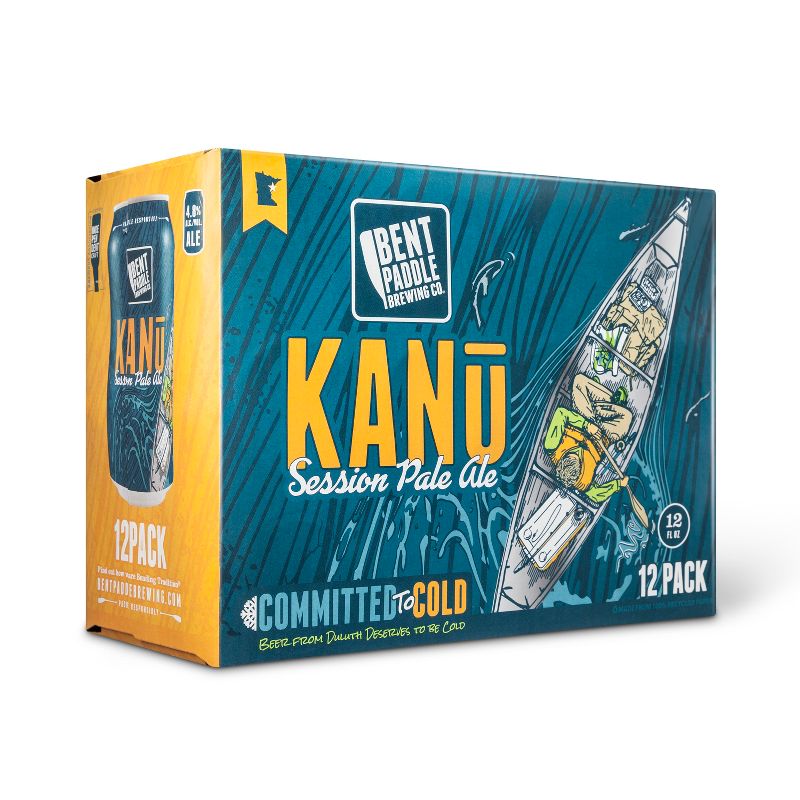 Bent Paddle Kanu Session Pale Ale Beer - 12pk/12 fl oz Cans