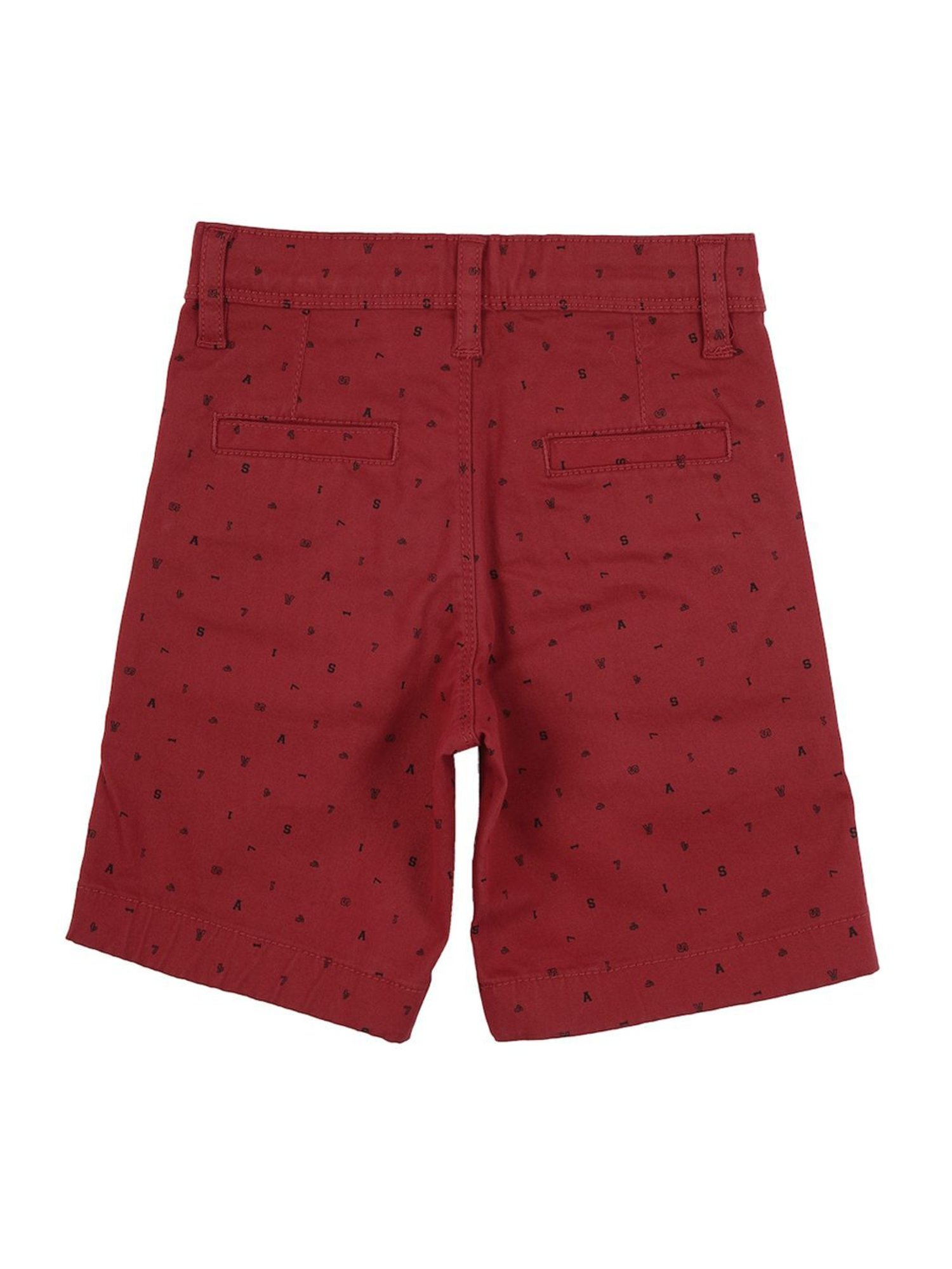 Jack & Jones Junior Purple & White Checks Shorts