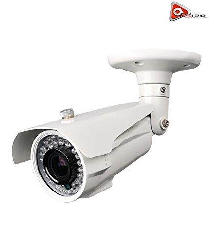 Acelevel 2.4MP HD TVI Bullet Camera with 2.8-12mm Vari-Focal Lens (White Color)