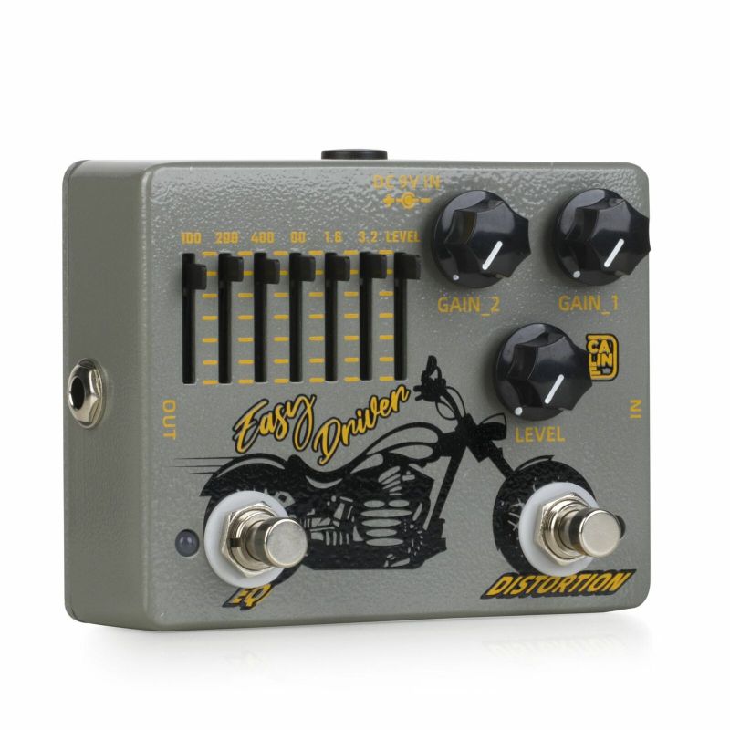 CALINE DCP-04 EASY DRIVER Distortion + EQ 2-in-1 Pedal!