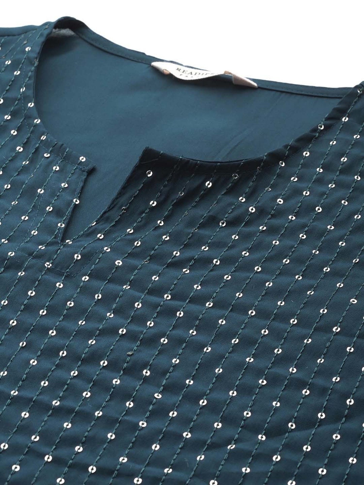 URBAN MYSTIC Black Rayon Embroidered Kurta & Sharara Set