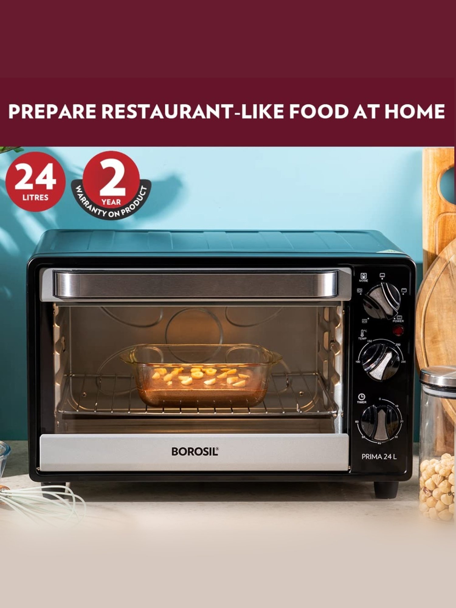 BLACK+DECKER 1280W 19L Oven Toaster Grill