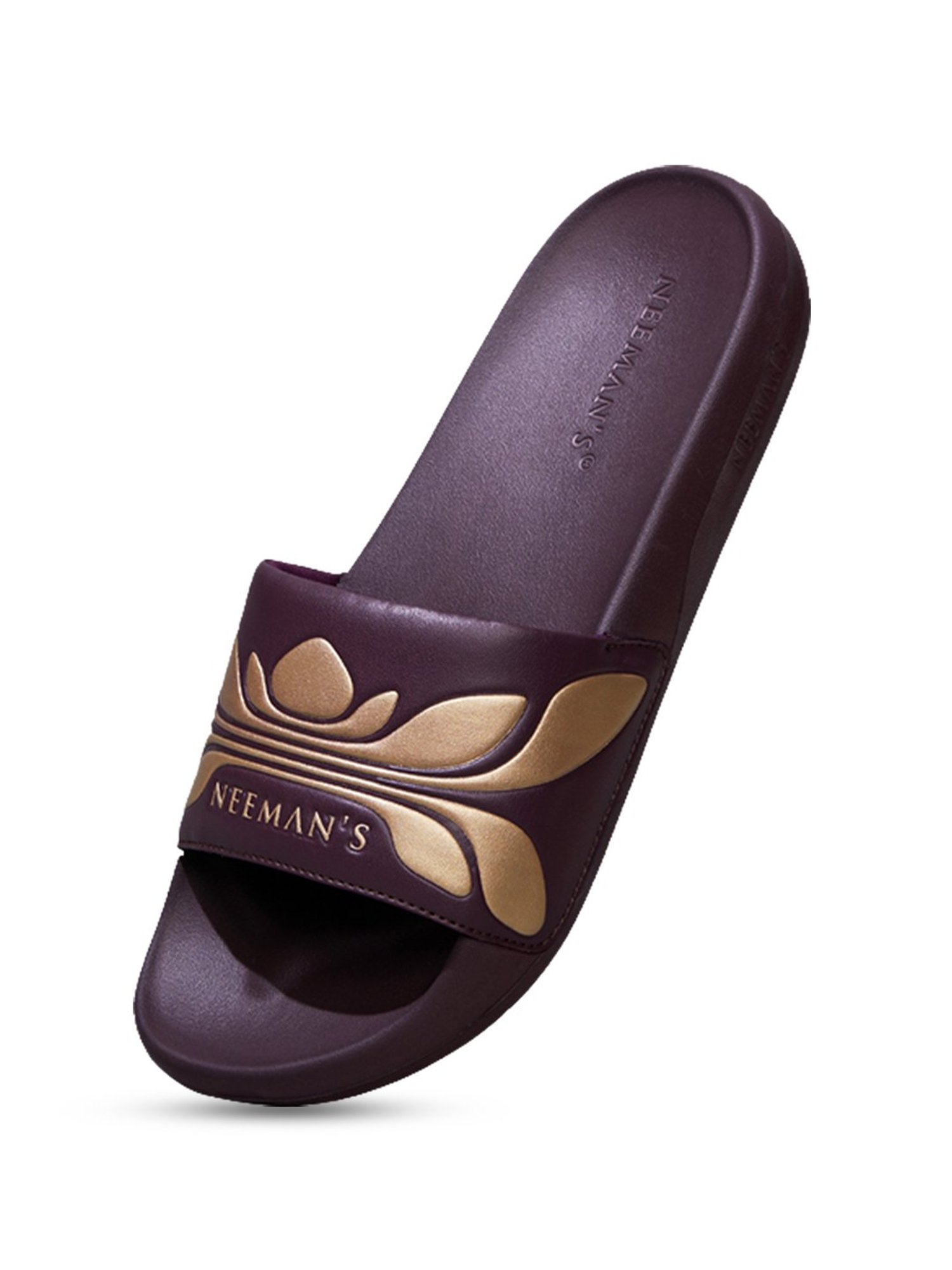 Neemans Women's Red Plum Slides