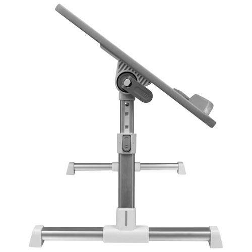 Aluratek Adjustable Ergonomic Laptop Cooling Table With Fan