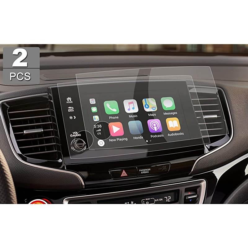 2Pack  Center Touch Control Screen Protectors for 2019 2020 Pilot 8Inch PET Plastic Center Touch HD Crystal Clear inDash Navigation Protective Film