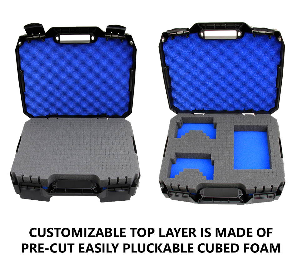 CASEMATIX Console Carrying Travel Case Custom Designed to fit PlayStation 4 Slim PS4 Slim 1TB