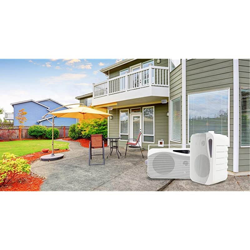 Pair  HP4S-8 4" Outdoor/Indoor Home Theater Speakers w/Swivel Bracket