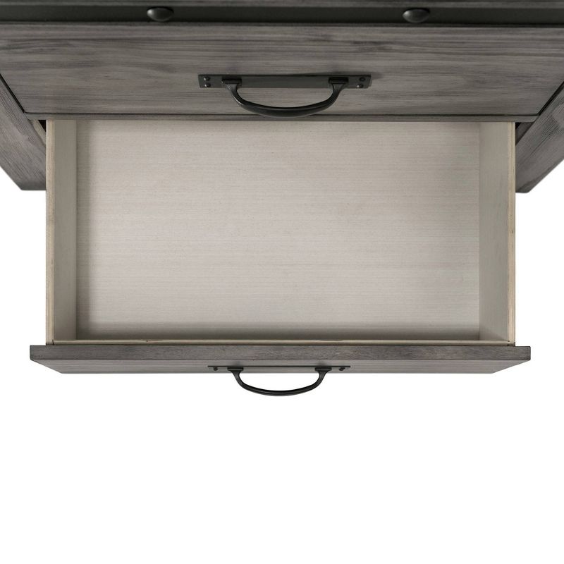 5pc King Montauk Panel Bedroom Set Gray - Picket House Furnishings