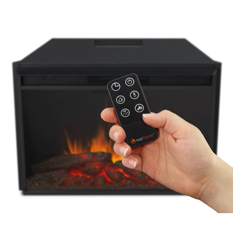 Real Flame Whittier Grand Electric Fireplace Antique Gray