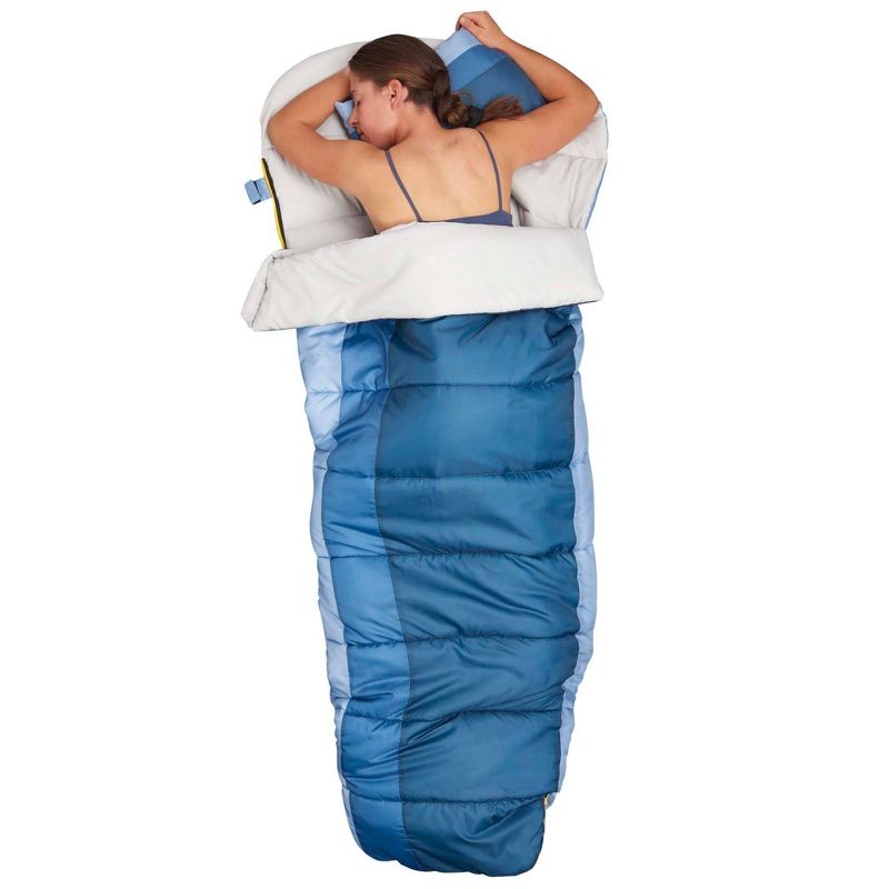 Sierra Designs Coal Creek 40 Degree Fahrenheit Mummy Sleeping Bag - Blue