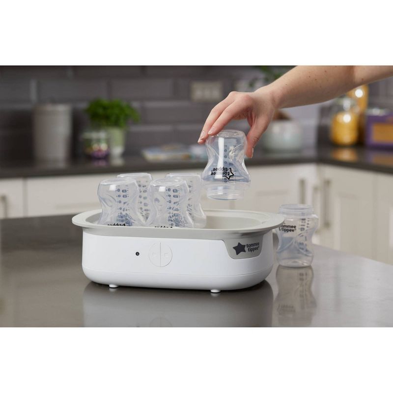 Nanobebe Baby Bottles Sippy Cups & Accessories Microwave Steam Sterilizer