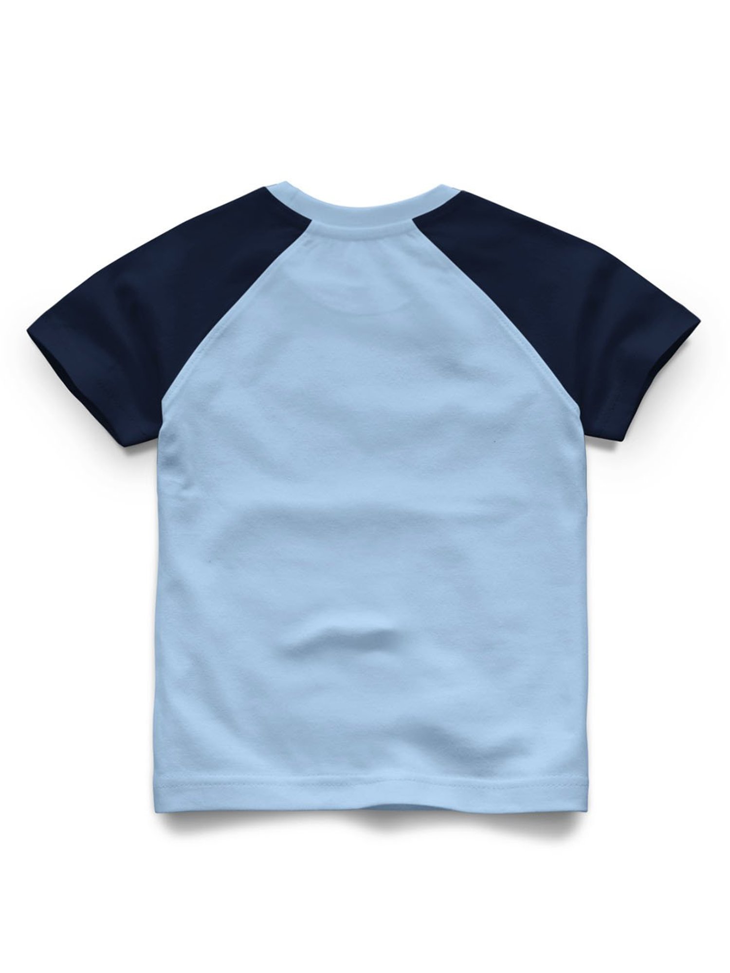 HELLCAT Kids Blue Printed T-Shirt with Shorts
