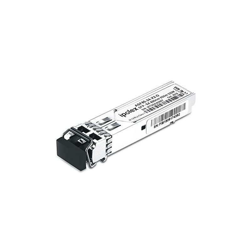 Compatible Juniper QFX-SFP-1GE-SX, 1000Base-SX SFP, Gigabit SFP SX Transceiver (MMF, 850nm, 550-Meter, LC, DDM)