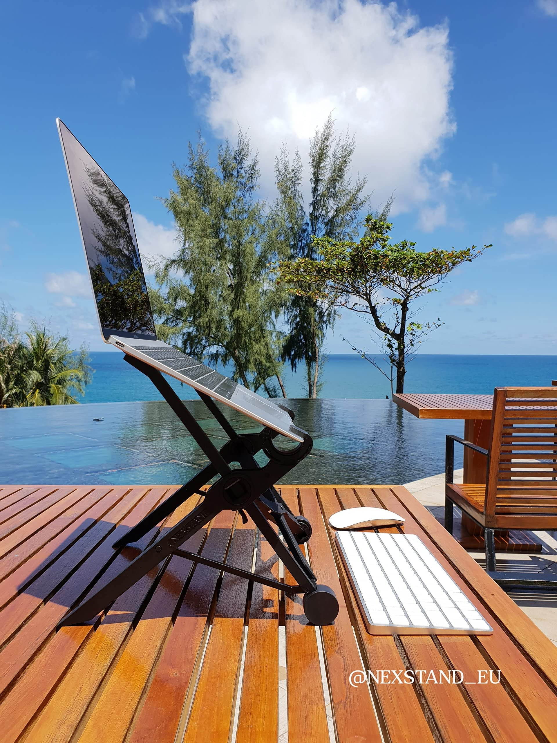 Nexstand Laptop Stand, Portable Laptop Stand, PC and MacBook Laptop Stand