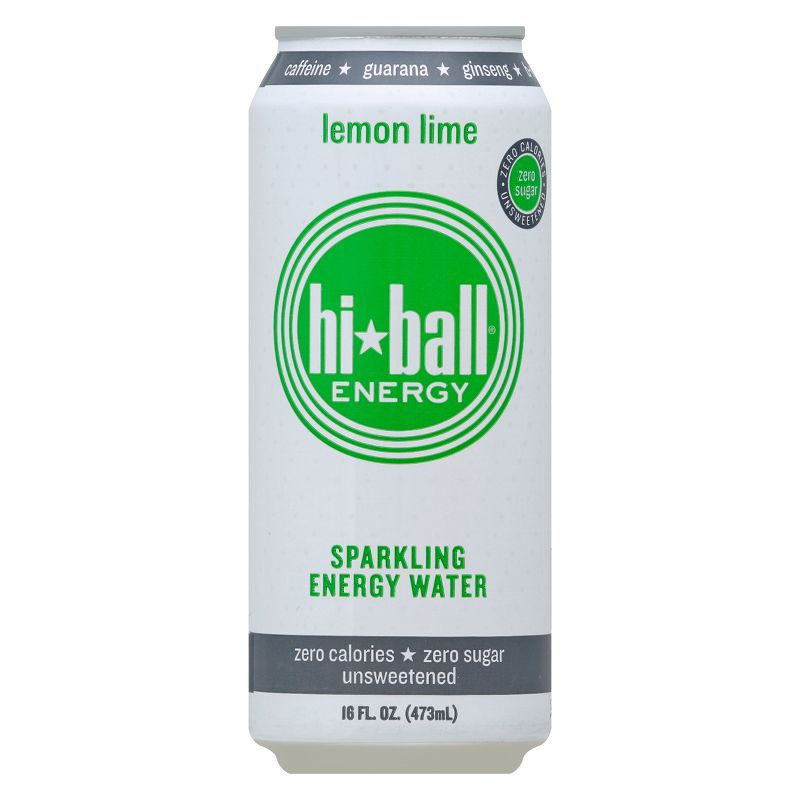 Hi-Ball Energy Lemon Lime Sparkling Water - 16oz