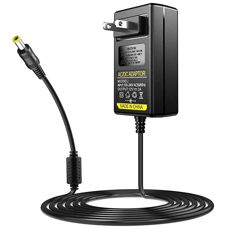 12V Power Cord for Sony BluRay Disc DVD Players BDPSeries BDPS1700 BDPS3200 BDPS3500 BDPS3700 BDPS6500 12 Volt Replacement for Sony ACM1208UC AC Adapter