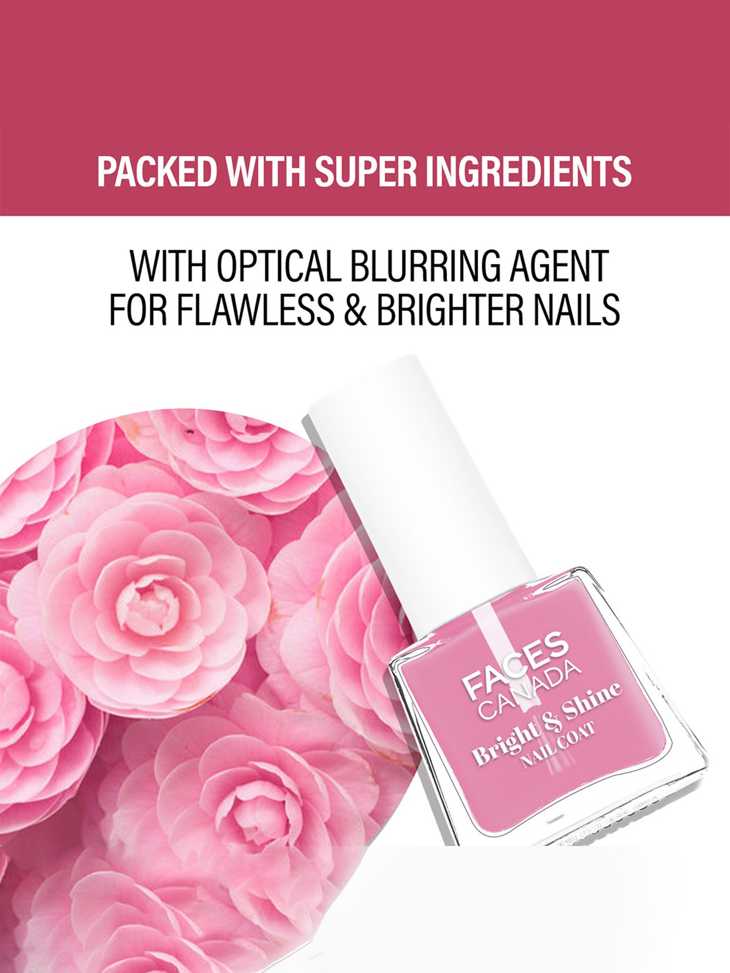 Faces Canada Bright & Shine Nail Coat - 5 ml