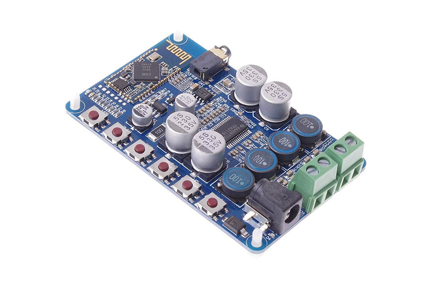 SMAKN&reg; TPA3116 Bluetooth 4.0 Receiver Stereo Power Amplifier Board 2X50W
