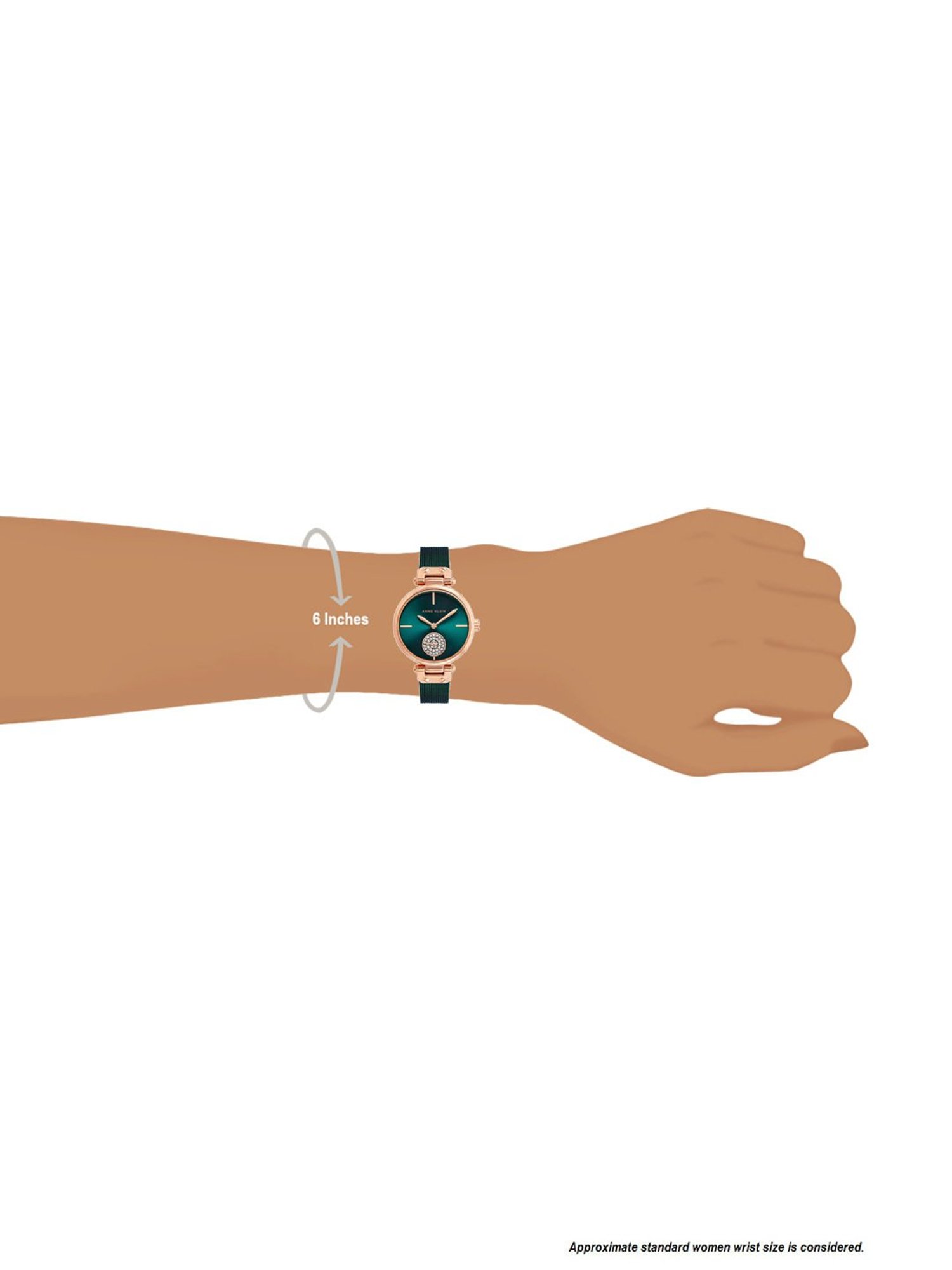 Anne Klein NEAK3000RGTE  Analog Watch for Women