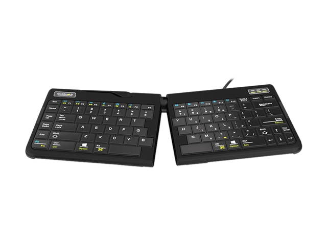 Goldtouch Go!2 Mobile Keyboard - PC & Mac - USB Black Keyboard