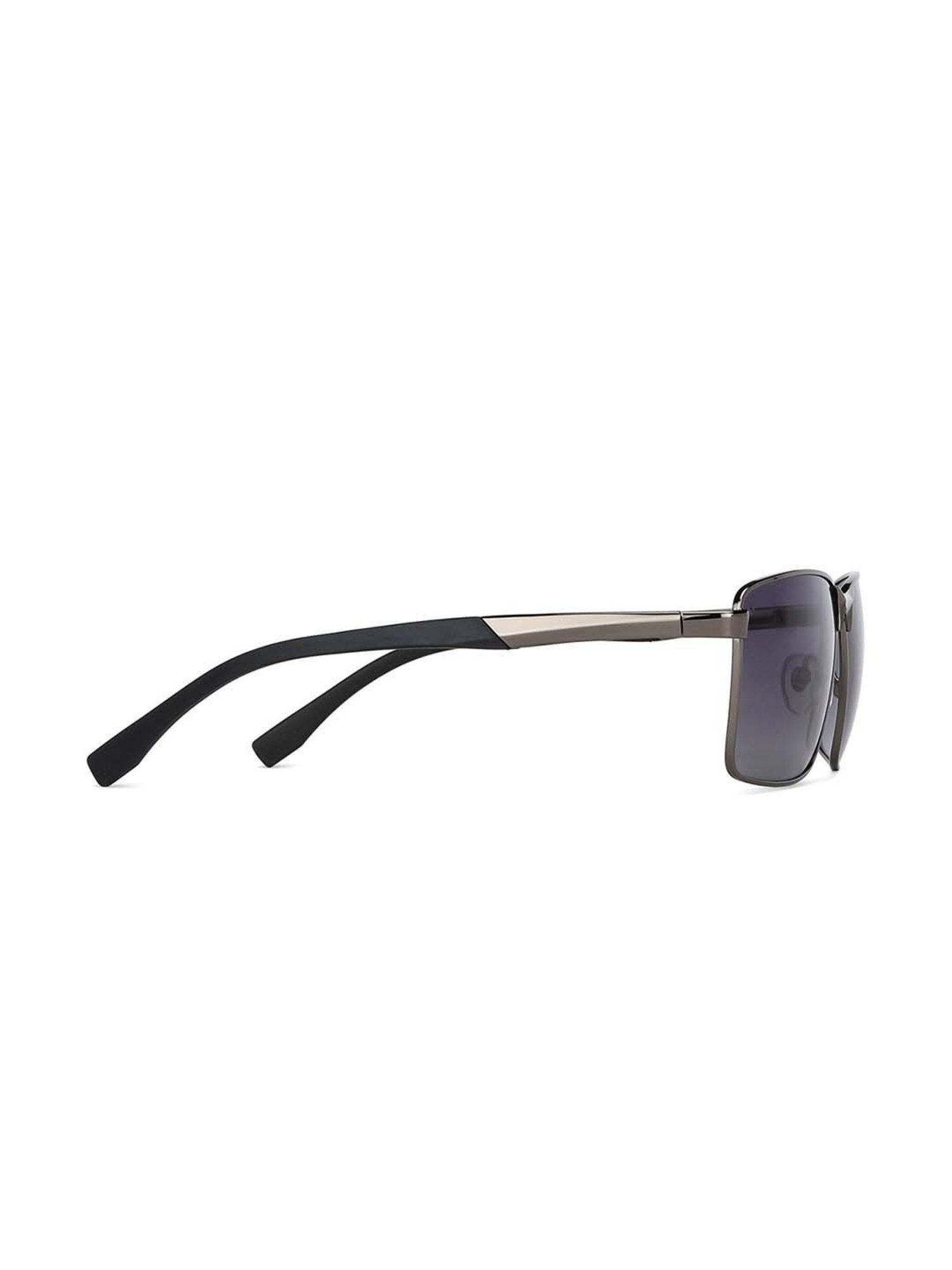 Vincent Chase by Lenskart VC S13969 Dark Grey Square Sunglasses