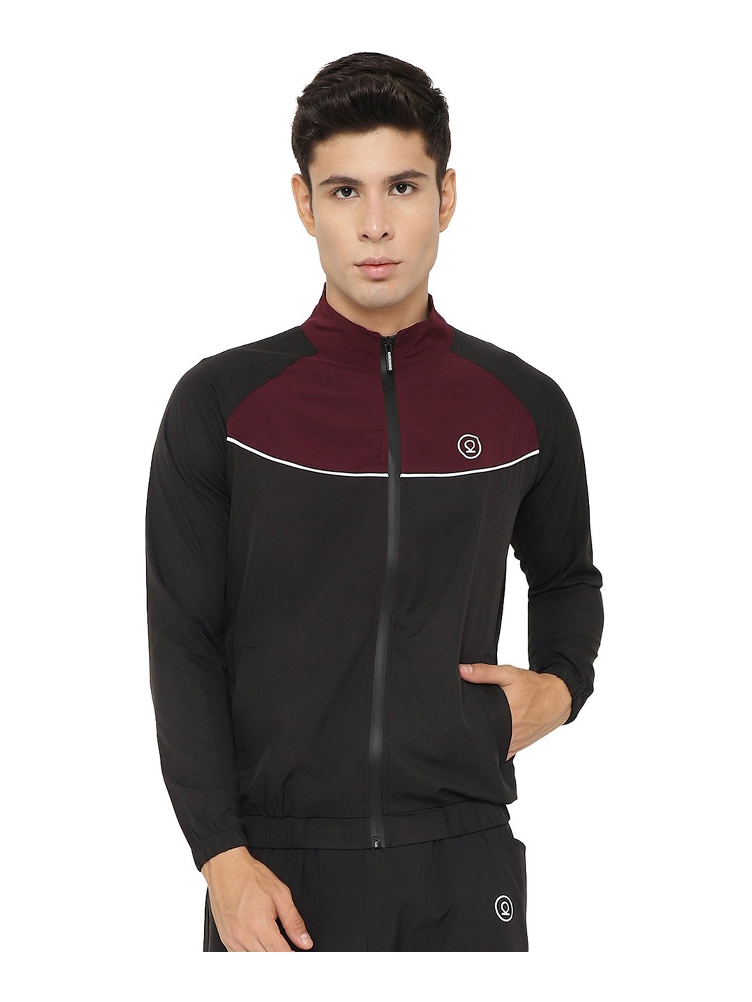 Chkokko Black Full Sleeves Jacket