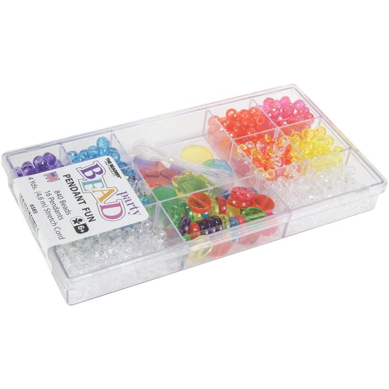 Party Bead Box Kit-Translucent Coin