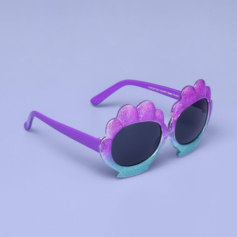 Girls' Elsa Sunglasses - Blue