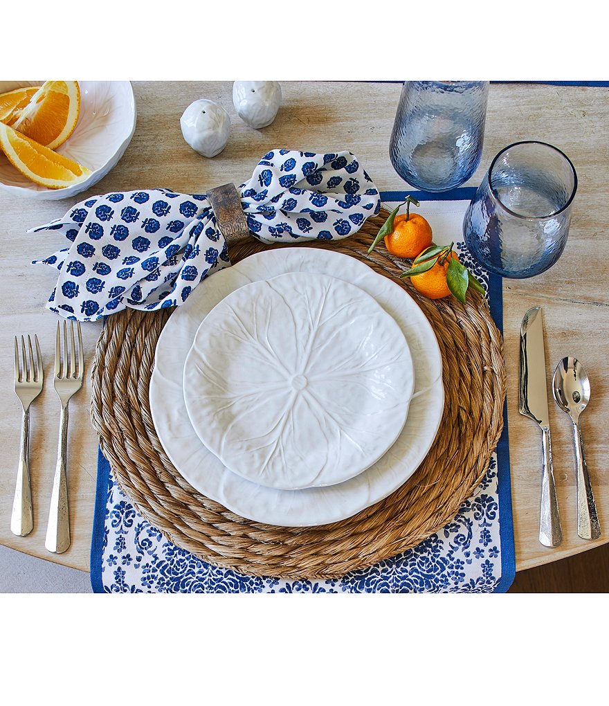 Southern Living Leigh 45-Piece Stainless Steel Flatware Set