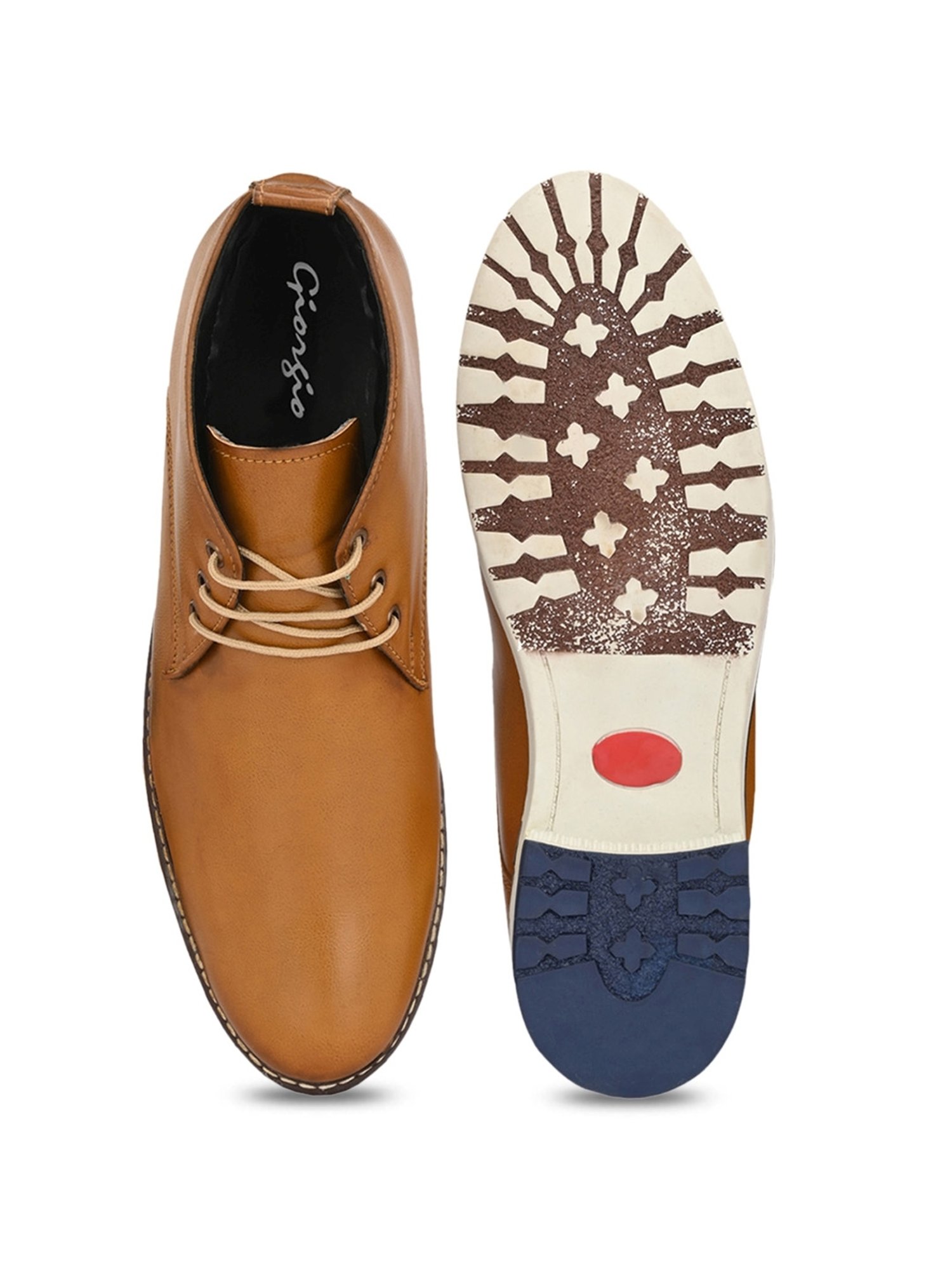 Giorgio Men's Tan Chukka  Boots