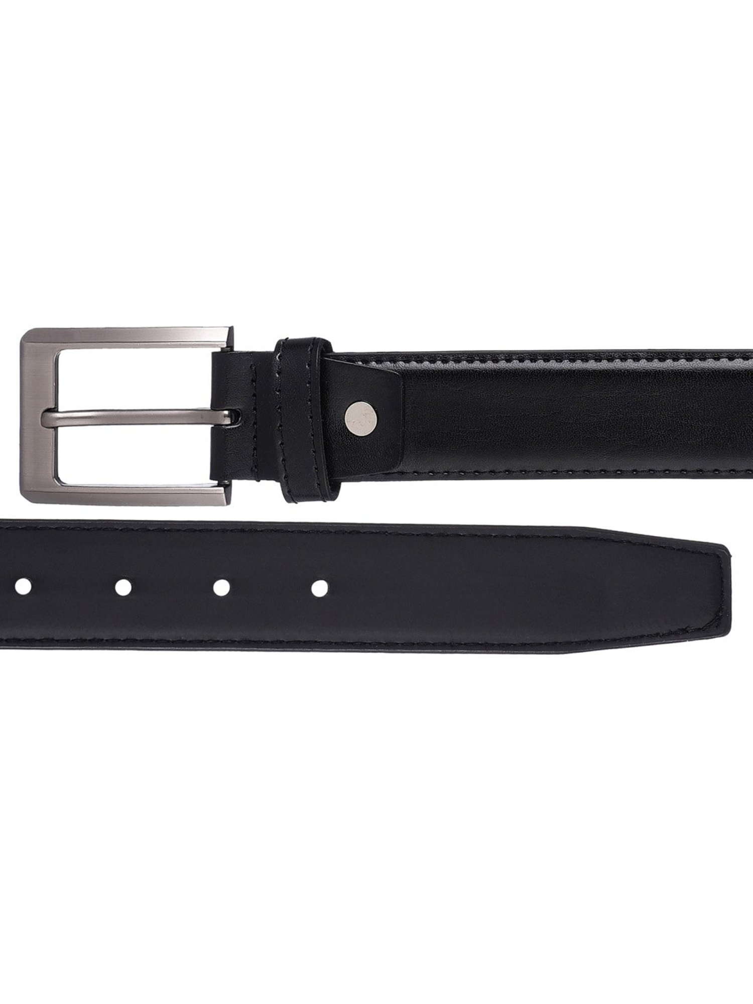 Kara Black Waist Belt for Men
