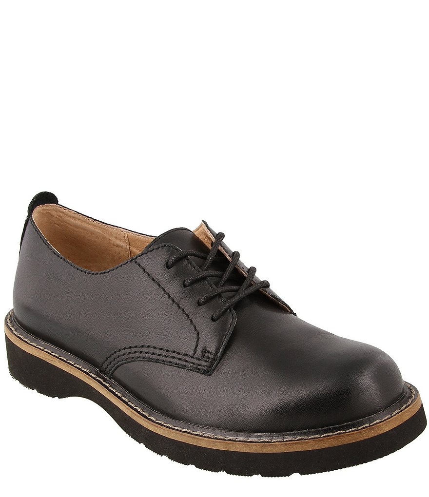 SoftWalk Willis Perforated Suede Platform Oxfords