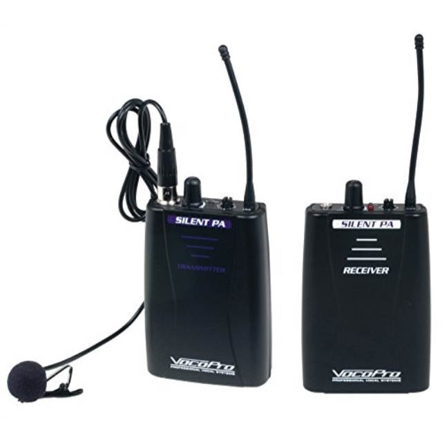 vocopro silentpaportable 16channel uhf wireless audio broadcast system