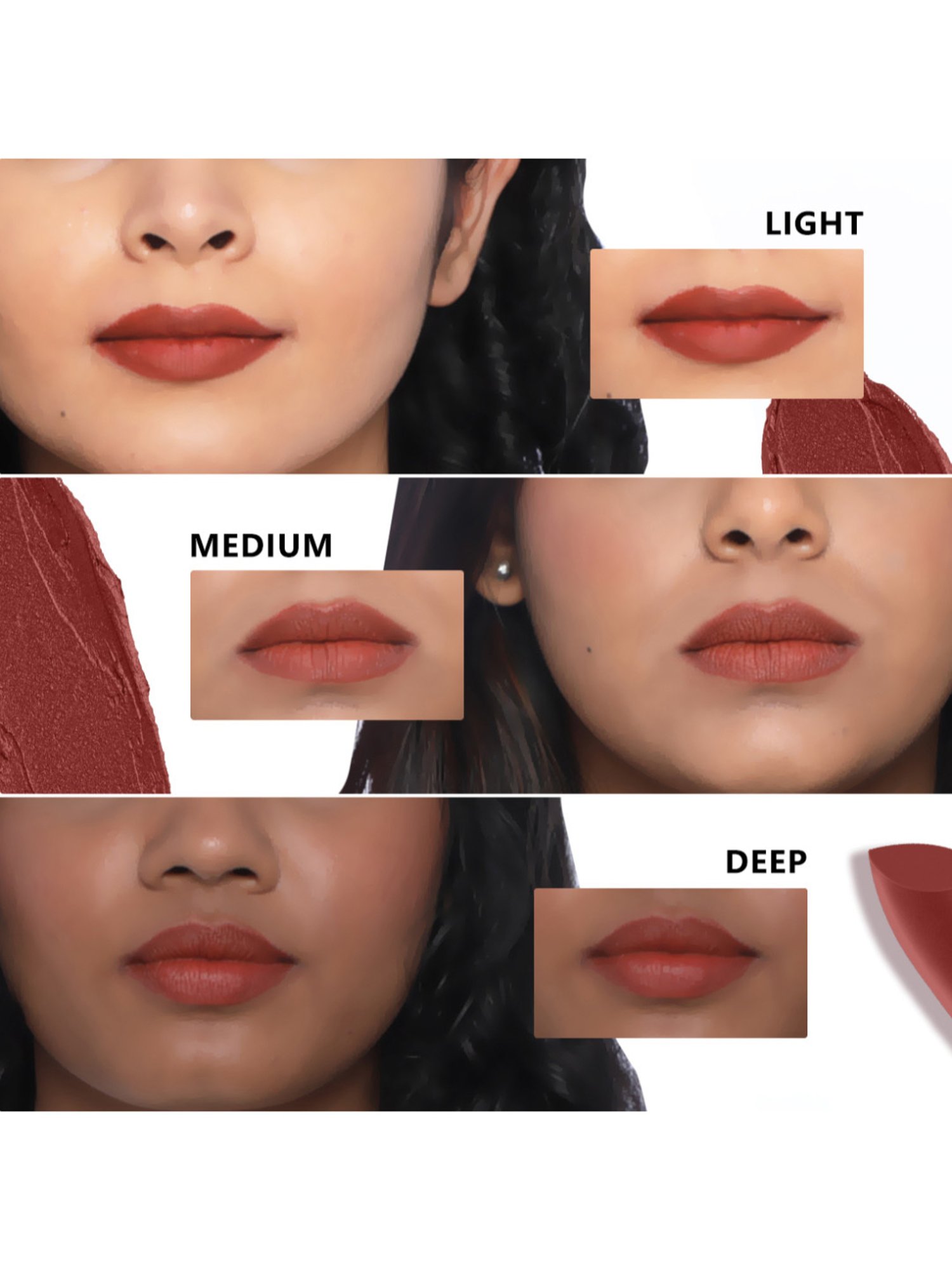 Plum Matterrific Lipstick Upside Brown 126 - 4.2 gm