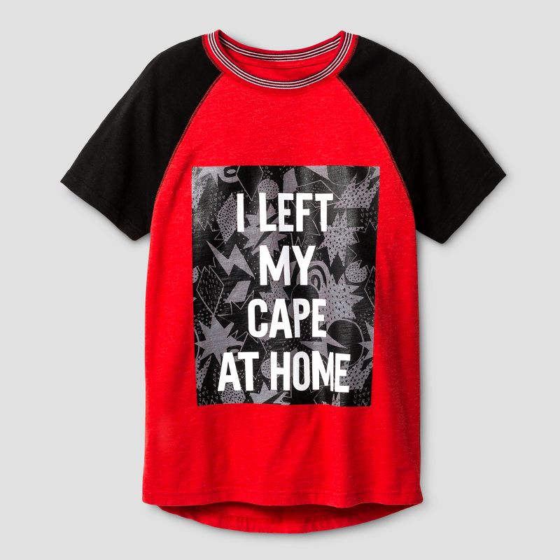 Boys' Hero Cape Graphic Short Sleeve T-Shirt - Cat & Jack™ Red XXL