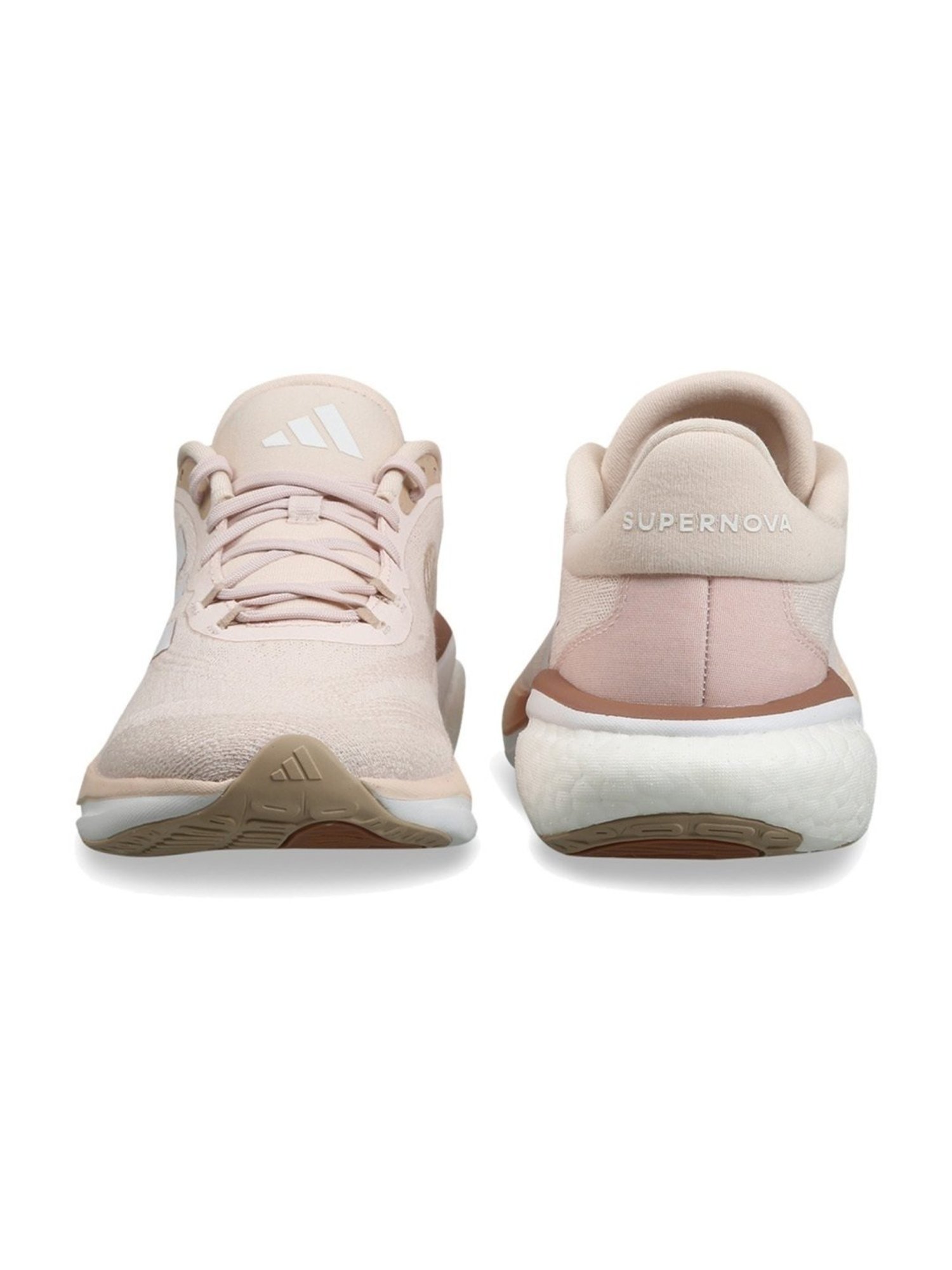 Adidas Women's SUPERNOVA 3 VEGAN Beige Running Shoes