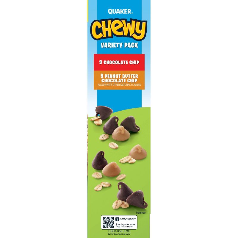 Quaker Chewy Variety Pack Granola Bars - 18ct 15.2oz