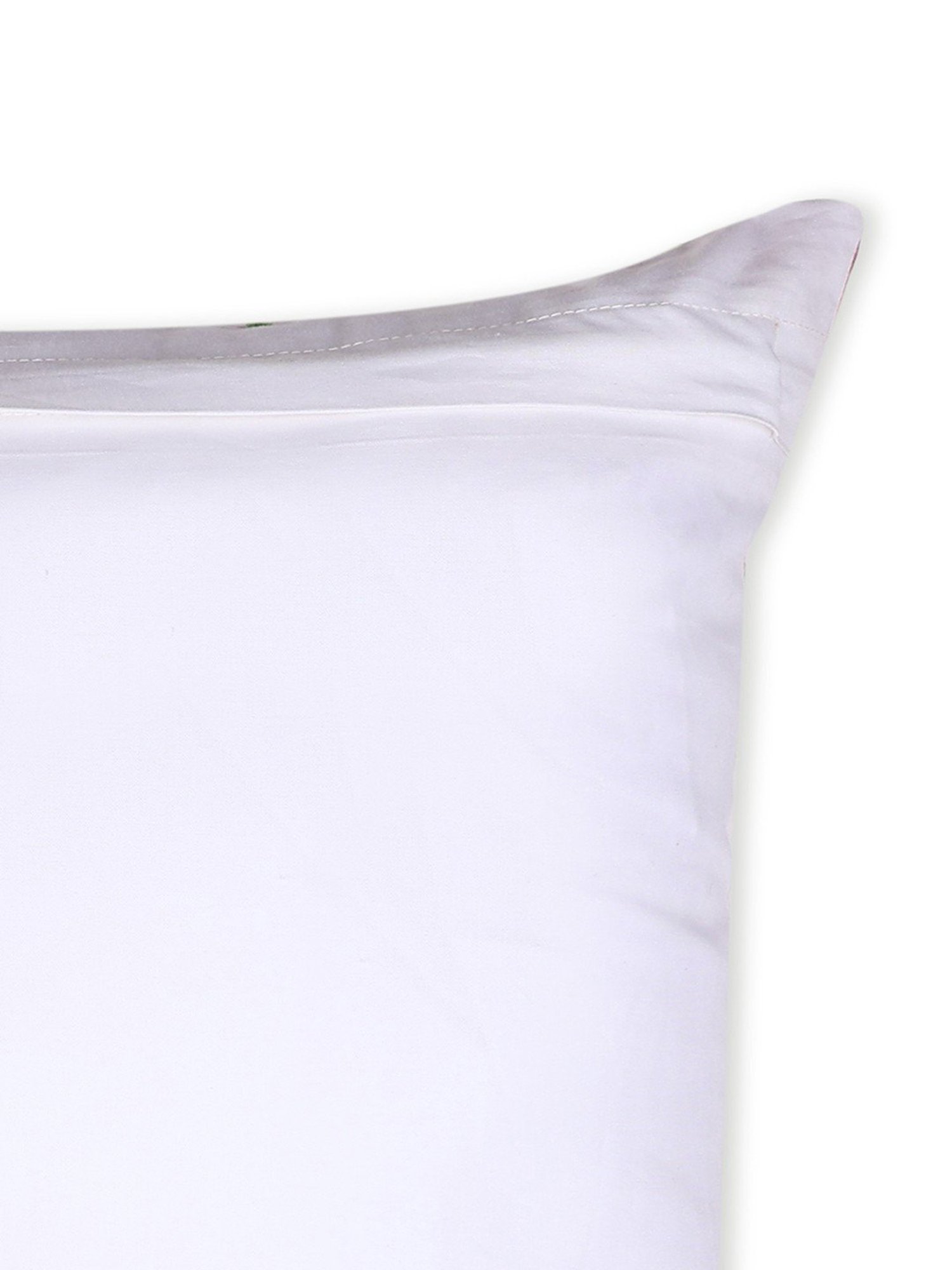 Spaces Spun Stripes Pink Cotton Cushion Cover