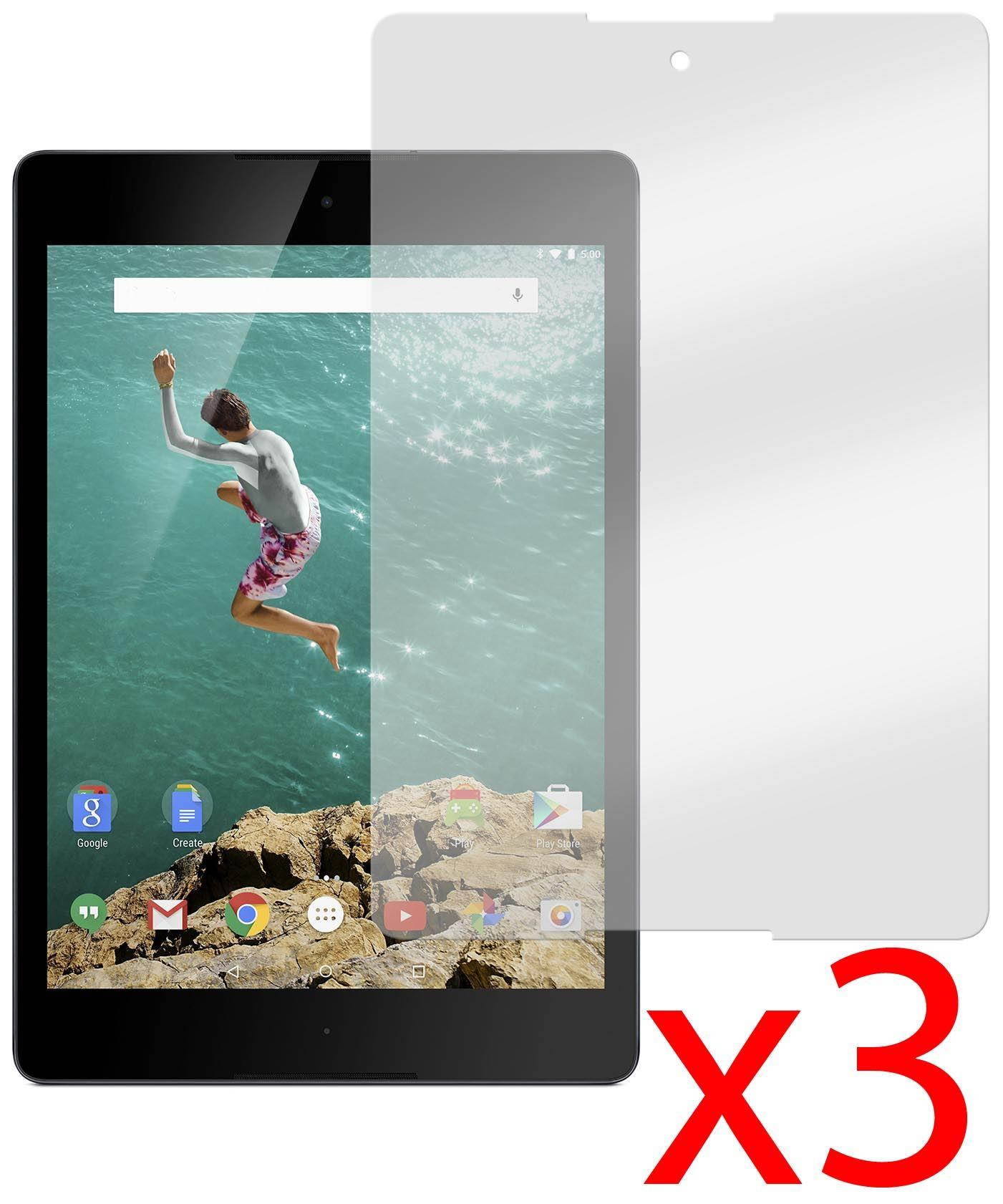 Hellfire Trading 3x Screen Protector Cover Guard for Google Nexus 9 9" 2014