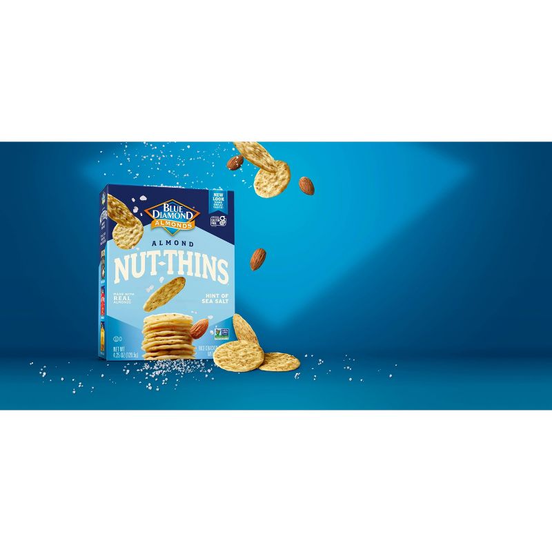 Blue Diamond Nut Thins Hint Of Sea Salt - 4.25oz