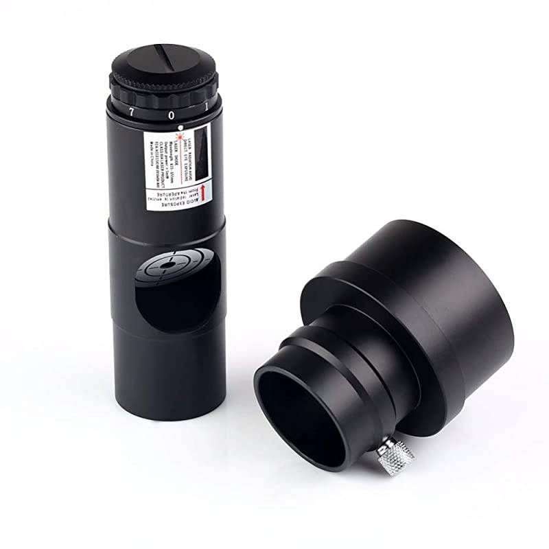 Telescope Laser Collimator 1.25inch,  Calibrator with 2&rsquo;&rsquo; Adapter for Newtonian Reflector Telescope Collimation (Laser Collimator)
